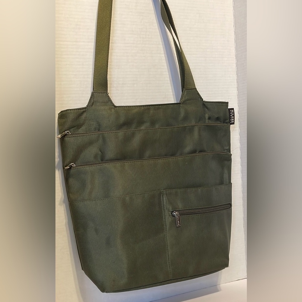 Olive Green Tote Bag - Olive green